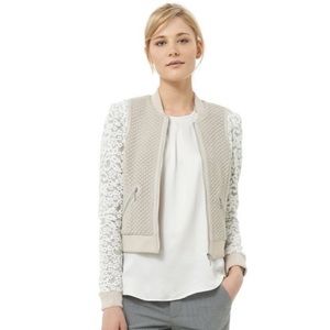 Rebecca Taylor Lace Bomber Jacket